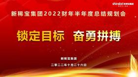 攻堅(jiān)三季度，沖刺下半年——新稀寶集團(tuán)半年度工作推進(jìn)會(huì)順利召開(kāi)!